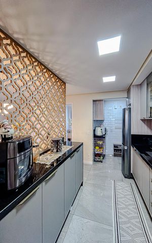 Apartamento à venda com 90m², 2 quartos e 2 vagasCozinha
