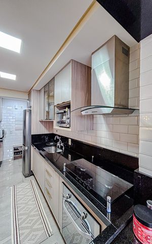 Apartamento à venda com 90m², 2 quartos e 2 vagasCozinha