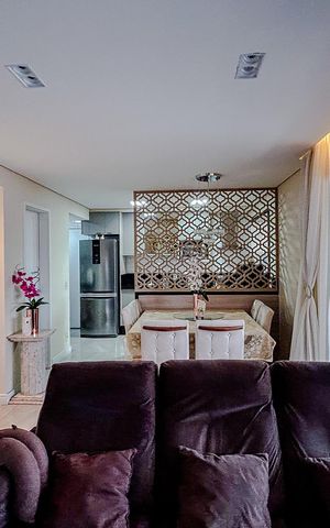 Apartamento à venda com 90m², 2 quartos e 2 vagasSala