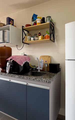 Studio à venda com 28m², 1 quarto e sem vaga Studio à venda com 28m², 1 quarto e sem vagaCozinha