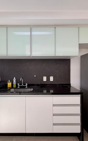 Apartamento à venda com 67m², 1 quarto e 1 vaga Apartamento à venda com 67m², 1 quarto e 1 vagaCozinha