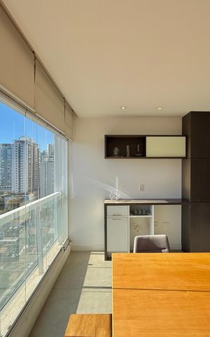 Apartamento à venda com 67m², 1 quarto e 1 vaga Apartamento à venda com 67m², 1 quarto e 1 vagaSacada Integrada