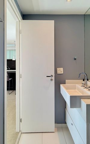 Apartamento à venda com 67m², 1 quarto e 1 vaga Apartamento à venda com 67m², 1 quarto e 1 vagaBanheiro Social