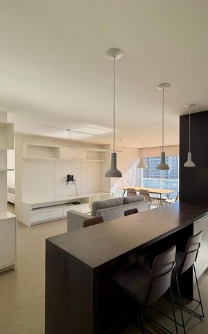 Apartamento à venda com 67m², 1 quarto e 1 vaga Apartamento à venda com 67m², 1 quarto e 1 vagaSala