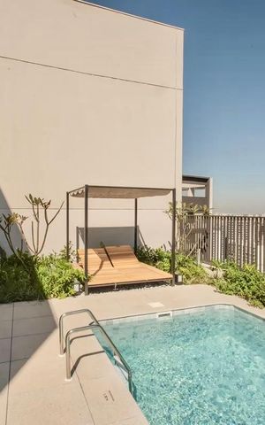 Studio para alugar com 30m², 1 quarto e 1 vaga Studio para alugar com 30m², 1 quarto e 1 vagaÁrea comum - Piscina