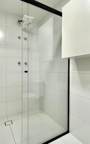 Studio para alugar com 30m², 1 quarto e 1 vaga Studio para alugar com 30m², 1 quarto e 1 vagaBanheiro