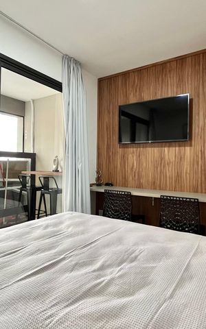 Apartamento para alugar com 30m², 1 quarto e 1 vagaSala/Quarto