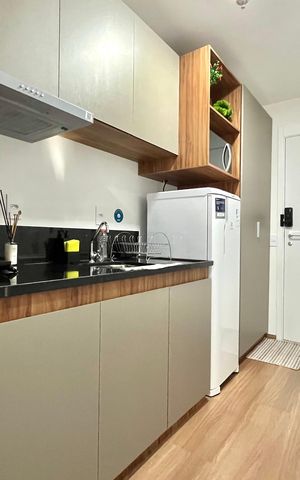 Apartamento para alugar com 30m², 1 quarto e 1 vagaCozinha
