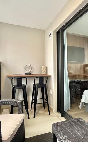 Apartamento para alugar com 30m², 1 quarto e 1 vagaVaranda