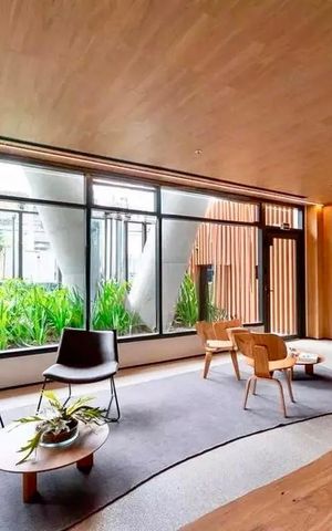 Studio para alugar com 30m², 1 quarto e 1 vagaHall social