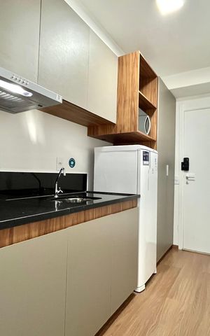 Studio para alugar com 30m², 1 quarto e 1 vagaCozinha
