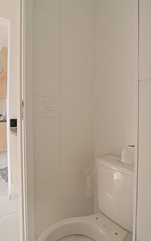 Apartamento à venda com 40m², 2 quartos e sem vagaBanheiro social
