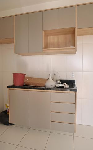 Apartamento à venda com 40m², 2 quartos e sem vagaCozinha e Área de Serviço