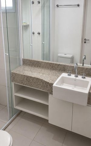 Apartamento para alugar com 84m², 2 quartos e 1 vaga Apartamento para alugar com 84m², 2 quartos e 1 vagaBanheiro