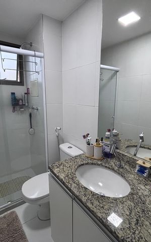 Apartamento à venda com 86m², 4 quartos e 1 vagaBanheiro do Quarto 1