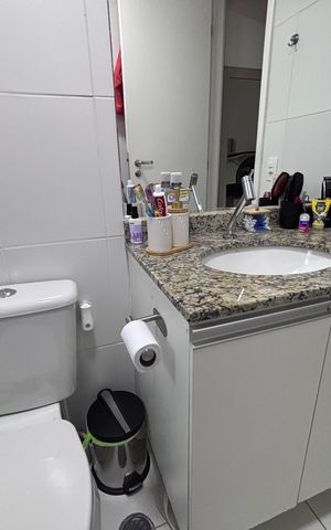 Apartamento à venda com 86m², 4 quartos e 1 vagaBanheiro do Quarto 1