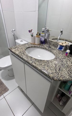 Apartamento à venda com 86m², 4 quartos e 1 vagaBanheiro do Quarto 1