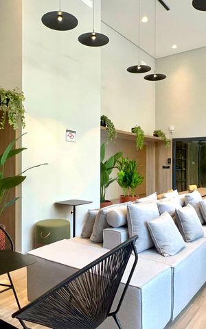 Studio à venda com 28m², 1 quarto e sem vaga Studio à venda com 28m², 1 quarto e sem vagaCoworking