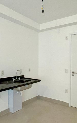 Studio à venda com 28m², 1 quarto e sem vaga Studio à venda com 28m², 1 quarto e sem vagaCozinha