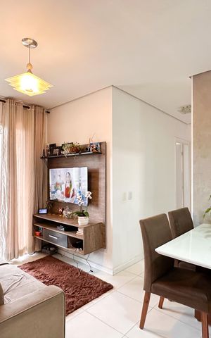 Apartamento à venda com 52m², 2 quartos e 1 vaga Apartamento à venda com 52m², 2 quartos e 1 vagaSala
