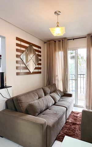Apartamento à venda com 52m², 2 quartos e 1 vaga Apartamento à venda com 52m², 2 quartos e 1 vagaSala