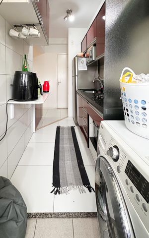 Apartamento à venda com 52m², 2 quartos e 1 vaga Apartamento à venda com 52m², 2 quartos e 1 vagaÁrea de Serviço