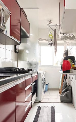 Apartamento à venda com 52m², 2 quartos e 1 vaga Apartamento à venda com 52m², 2 quartos e 1 vagaCozinha