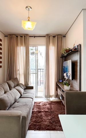 Apartamento à venda com 52m², 2 quartos e 1 vaga Apartamento à venda com 52m², 2 quartos e 1 vagaSala