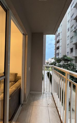 Apartamento para alugar com 40m², 2 quartos e 1 vaga Apartamento para alugar com 40m², 2 quartos e 1 vagaSacada