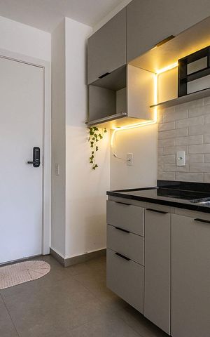 Studio para alugar com 25m², 1 quarto e sem vaga Studio para alugar com 25m², 1 quarto e sem vagaStudio