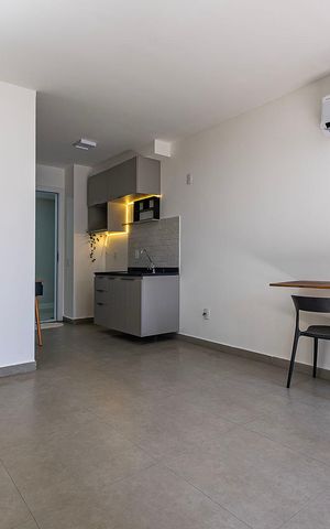 Studio para alugar com 25m², 1 quarto e sem vaga Studio para alugar com 25m², 1 quarto e sem vagaStudio
