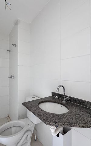 Apartamento à venda com 60m², 3 quartos e 1 vaga Apartamento à venda com 60m², 3 quartos e 1 vagaBanheiro Social