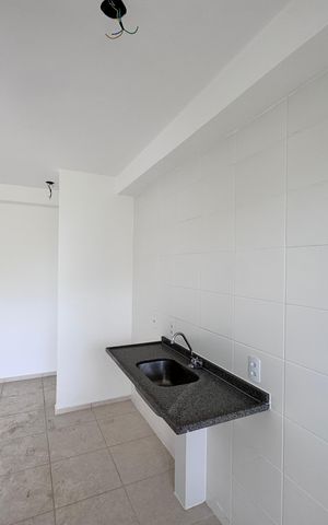 Apartamento à venda com 60m², 3 quartos e 1 vaga Apartamento à venda com 60m², 3 quartos e 1 vagaCozinha e Área de Serviço