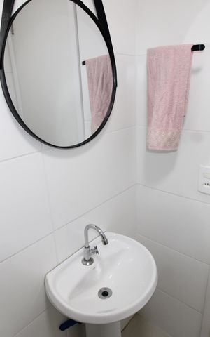 Apartamento à venda com 26m², 1 quarto e sem vagaBanheiro