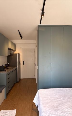 Studio à venda com 22m², 1 quarto e sem vaga