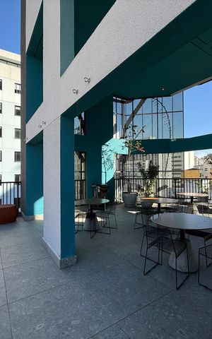 Studio à venda com 22m², 1 quarto e sem vaga