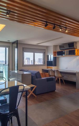 Apartamento à venda com 59m², 1 quarto e 2 vagas