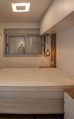 Apartamento à venda com 59m², 1 quarto e 2 vagas