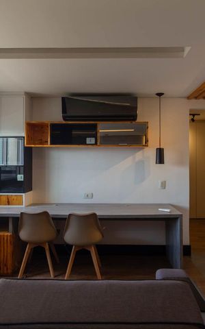 Apartamento à venda com 59m², 1 quarto e 2 vagas