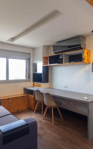 Apartamento à venda com 59m², 1 quarto e 2 vagas