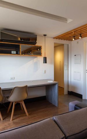Apartamento à venda com 59m², 1 quarto e 2 vagas