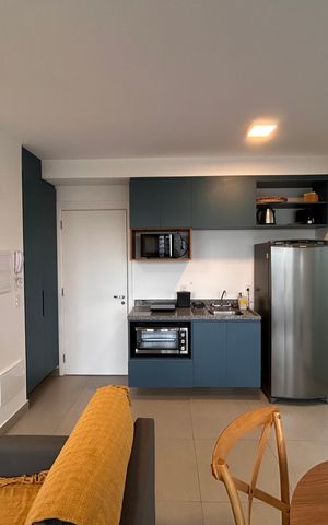 Apartamento à venda com 37m², 1 quarto e sem vaga Apartamento à venda com 37m², 1 quarto e sem vagaSala e cozinha
