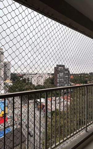 Apartamento à venda com 37m², 1 quarto e sem vaga Apartamento à venda com 37m², 1 quarto e sem vagaVaranda da sala