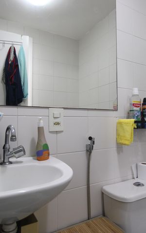Apartamento à venda com 74m², 3 quartos e 1 vagaBanheiro da suíte