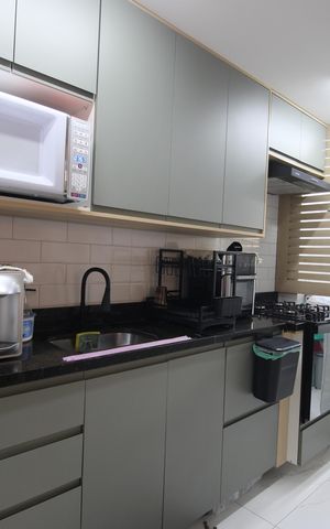 Apartamento à venda com 74m², 3 quartos e 1 vagaCozinha