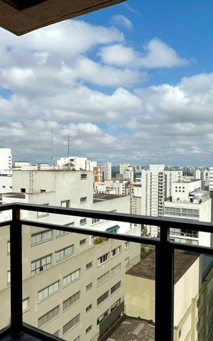 Apartamento à venda com 40m², 1 quarto e 1 vagaVaranda