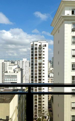 Apartamento à venda com 40m², 1 quarto e 1 vagaVaranda