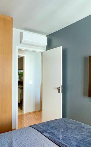Apartamento à venda com 40m², 1 quarto e 1 vagaQuarto