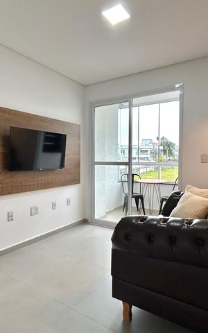 Apartamento para alugar com 60m², 1 quarto e 1 vaga Apartamento para alugar com 60m², 1 quarto e 1 vagaSala