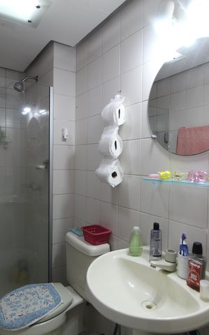 Apartamento à venda com 75m², 3 quartos e 1 vagaBanheiro Social